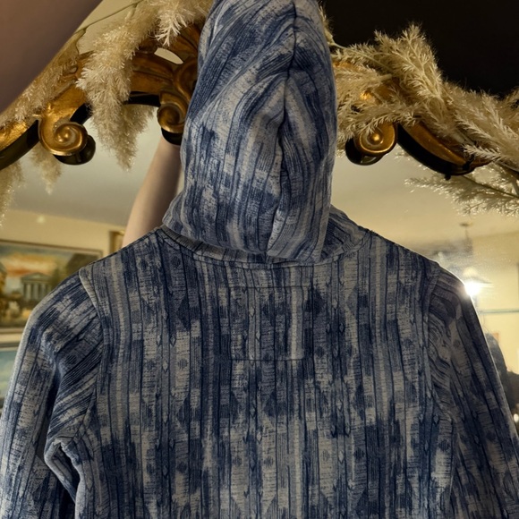 Abercrombie Kids Rustic Blue Warm Long Sleeve Sweatshirt Hoodie Pullover - Picture 7 of 9